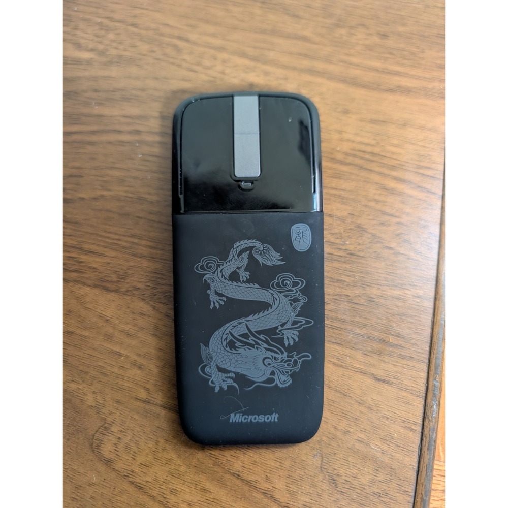 Microsoft Arc Touch Mouse Limited Edition Year Of The Dragon No Dongle As Is